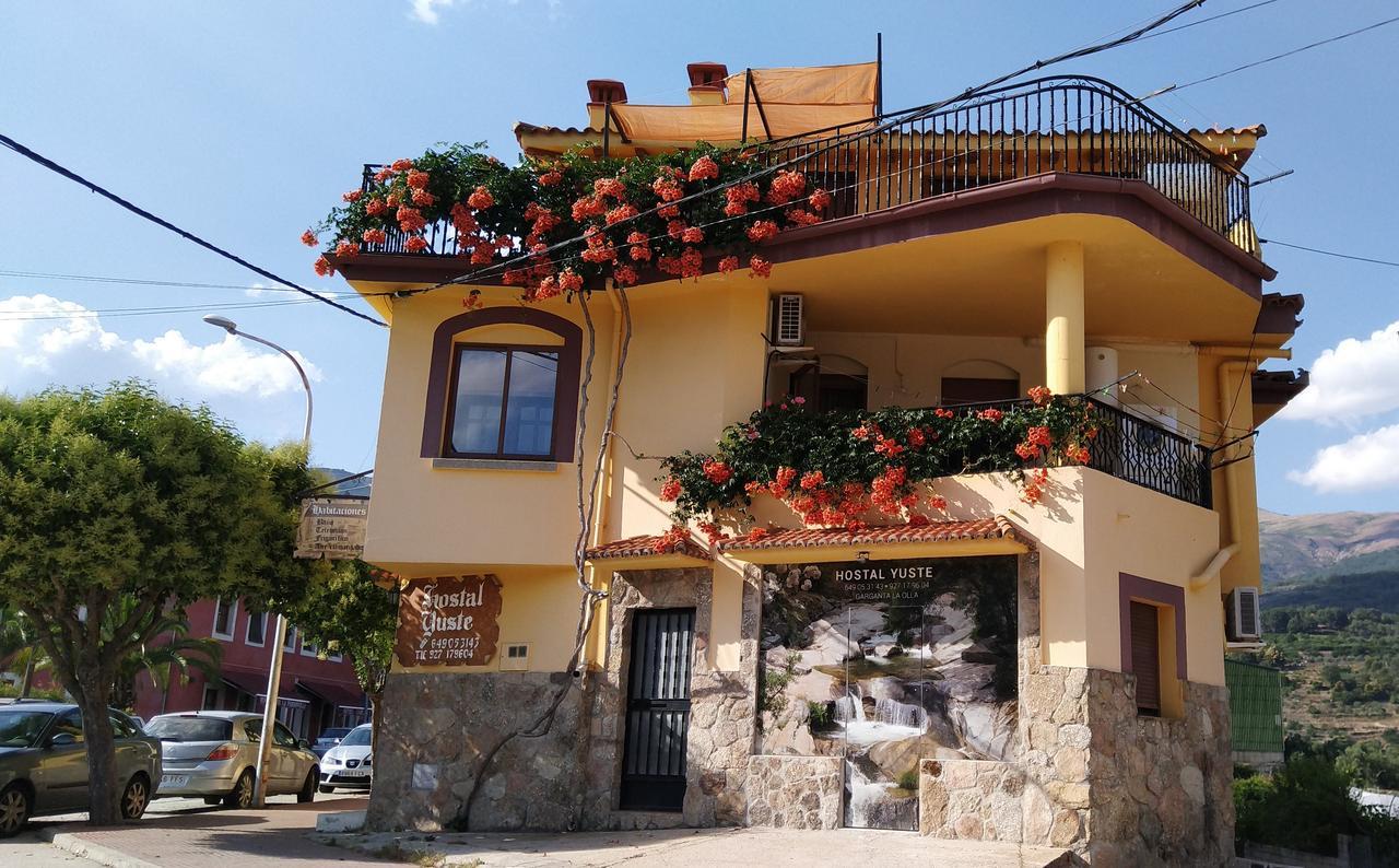 Hostal Yuste Garganta la Olla Exteriör bild